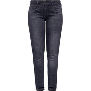 ATT Jeans Dames 5-pocket jeans | Slim Fit Jeans | Stonewash | Wonder Stretch Zoe, grijs, 34W x 31L