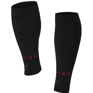 FALKE CALF 2 Compression Buis voor dames, functioneel materiaal met compressie, 1 paar, zwart (Black-Mix 3010)