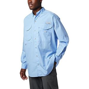Columbia Standard Bonehead shirt met lange mouwen voor heren, witte pet, Small