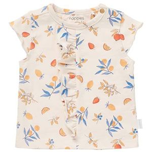 Noppies Baby Algeciras T-shirt met korte mouwen voor meisjes, voor meisjes en meisjes, met print, Antiek Wit - P331, 50 cm