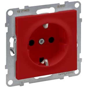 Seano - Stopcontact - Wit - Thermoplastic - Verhoogde Contactbeveiliging