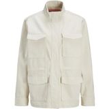 Jxanna - Utility Jas - Hoge Opstaande Kraag - Lange Mouwen - Ritssluiting - Casual Look