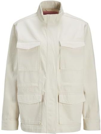 Jxanna - Utility Jas - Hoge Opstaande Kraag - Lange Mouwen - Ritssluiting - Casual Look