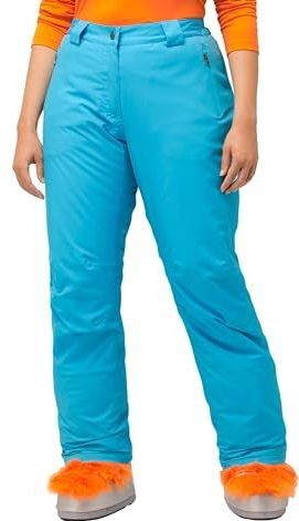 Ulla Popken - Pantalon - Turquoise - Thermisch - Functioneel - Waterdicht