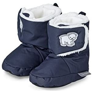 Sterntaler Babyschoenen voor jongens, platte slipper, marineblauw, 20 EU