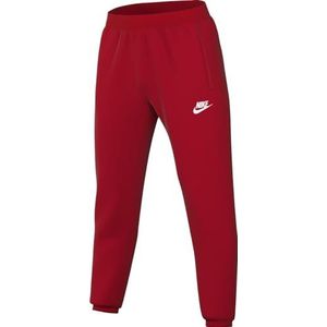 Nike Heren Full Length Pant M NSW Club Pant Cf Bb, University Red/University Red/White, BV2737-657, XS