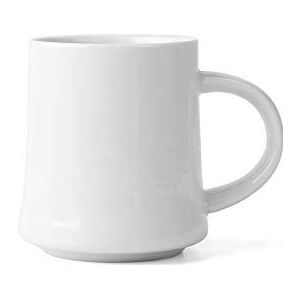 Holst Porzellan GVB 024K koffiebeker 0,25 L Peter stapelbaar, wit, 7,9 x 7,9 x 8,9 cm