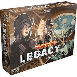 Z-Man Games , Pandemic Legacy Season 0 , Board Game , Ages 14+ , For 2 to 4 Players , 60 Minutes Playing Time