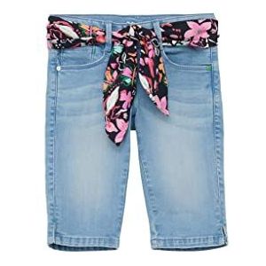 s.Oliver Junior Capri Jeans voor meisjes, fit Kathy, Blauw, 122/REG