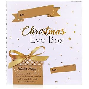 accentra WINTER MAGIC Christmas EVE BOX, badset voor een ontspannen kerstavond in mooie geschenkdoos om open te klappen
