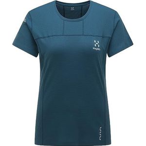 Haglöfs L.i.m Strive Tee T-shirt voor dames, Dark Ocean, XS