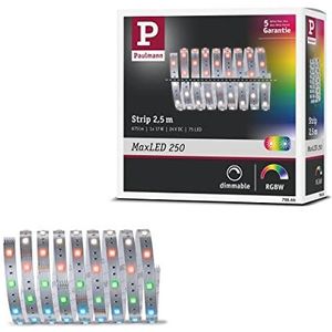 PAULMANN MaxLED 250 LED-strip RGBW 250 cm zilver ongecoat