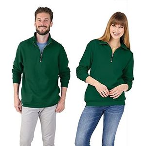 Charles River Apparel Unisex-Adult's Crosswind Quarter Zip Sweatshirt (Regular & Big-Tall Sizes), Forest, S