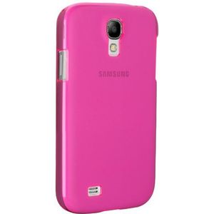 Cellular Line Backcover voor Samsung Galaxy S IV Mini incl. displaybeschermfolie en microvezeldoek roze