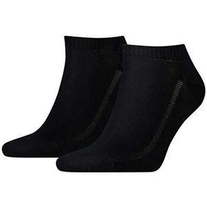 Levi's Levis 168sf Low Cut 2p sokken voor heren, zwart (Jet Black 884))., 35-38 EU