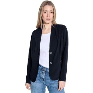 Cecil Dames Travel Solid Blazer, Universeel blauw, XS