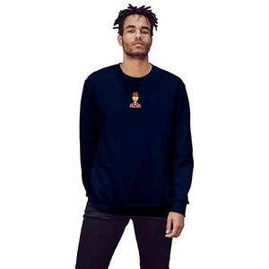 Green Fish Sweatshirt voor heren, blauw, XL