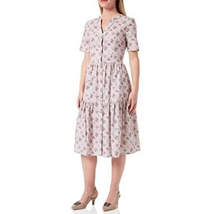 BERWIN & WOLFF TRACHT FOLKLORE LANDHAUS Damesjurk, grijs met roze, 38