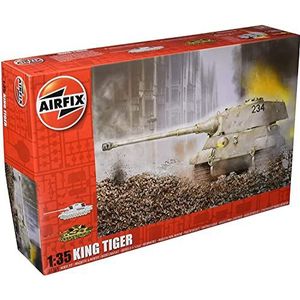 1:35 Airfix 1369 King Tiger Tank Plastic Modelbouwpakket