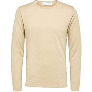 SELECTED HOMME Mannelijke trui met lange mouwen, Kelp/detail: melange, XL