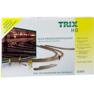 Trix 62900 grote modelspoorbaan set voor uitbreiding van verschillende startpakkingen, spoor H0