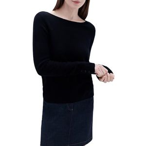 Caroll Dames PULL-232K-MZOAN/ZWART/XS, Zwart, XS