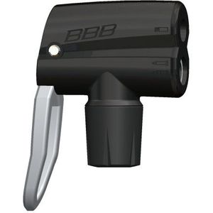 BBB BFP-93 CyclingDualHead 2 vervangende pompkop voor alle BBB staande pompen | Bike pomp accessoires, zwart