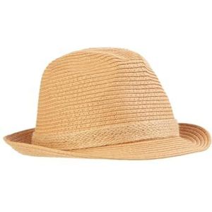 camel active Straw Hat Panama-hoed voor heren, zand, M