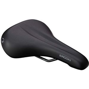 Ergon ST Gel fietszadel voor heren, zwart, M/L