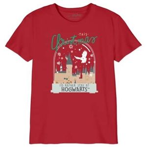 Harry Potter T-shirt voor jongens, Rood, 6 Jaren