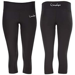 WINSHAPE Ael202 Functionele 3/4-tights leggings voor dames, met anti-slip effect, slimstijl, fitness, vrije tijd, sport, yoga, workout