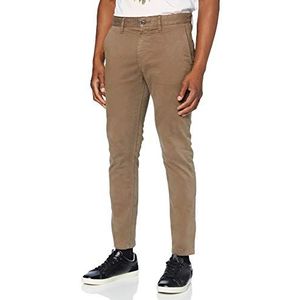 BOSS Heren Tapered-fit Chino, beige/kaki250, 35W x 30L