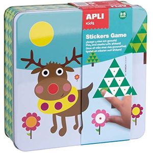 APLI apli13950 IJs-spel met vorm label in blikken doos