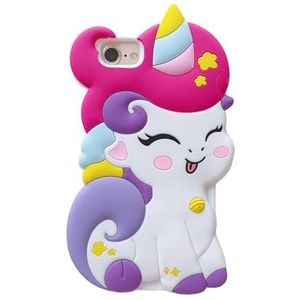 Doupi PerfectFit IPhone 5 5S SE Beschermhoes - Mat Helder TPU Case Met Ingebouwde Stofplug, Wit