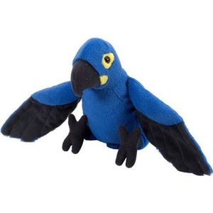 Wild Republic Pluche macaw papegaai, Cuddlekins knuffeldier, pluche dier, 20 cm