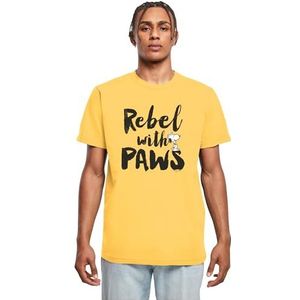 MERCHCODE T-shirt voor heren, Taxi Yellow, 5XL