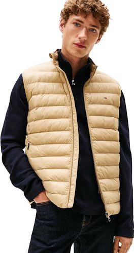 Tommy Hilfiger - Bodywarmer - Effen - Regular Fit - Opstaande Kraag - Ritssluiting - Warmte-Isolatie - Waterafstotend