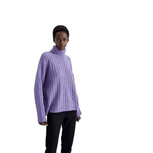 DeFacto Dames Tunic Shirt, lila (lilac), XS