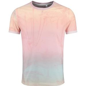 Key Largo - MT AMALFI - T-shirt - Gemengde Kleuren - Jersey, Ronde Hals, Aansluitende Pasvorm