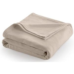 MARTEX 1B06867 Super Zachte Fleece Lichtgewicht Omkeerbare Gezellige Warme Sofa Deken Lage Pluis Luxe Hotel Stijl Alle Seizoenen Gelaagd Effen Huisdiervriendelijke Volledige Queenbed en Bank Dekens,