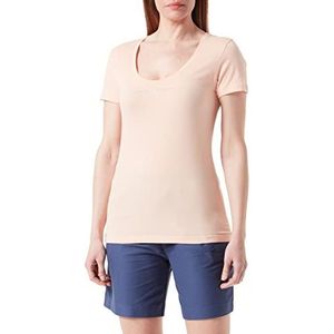 Emporio Armani Underwear Dames Scoop Neck T-Shirt, Abrikoos, XL, apricot, XL