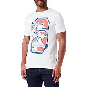Springfield T-shirt voor heren, hardlopen, ivoor, normaal, Ivoor, M