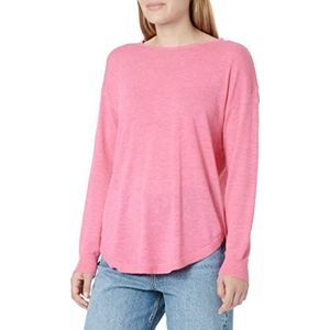 ONLY Dames ONLANA Life SEAWOOL L/S Detail Pull KNT Pullover Sweater, Strawberry Moon/Detail:W. Melange, L (2-pack)