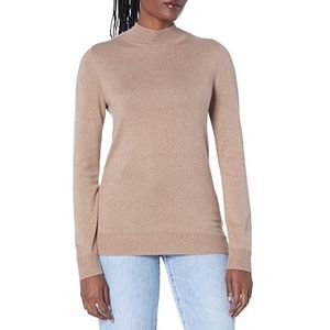 Amazon Essentials Lichtgewicht Mockneck Sweater Camel Heather, XS