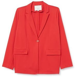 ONLY CARMAKOMA Dames Cargoldtrash-pinkos Life L/S Blazer TLR korte blazer, Lychee, 42 grote maten