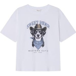 Springfield Nieuw structuurhemd met boomborduurwerk, bruin, S