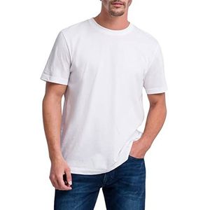Pierre Cardin Heren T-shirt, Brilliant White, 3XL, Briljant White, 3XL