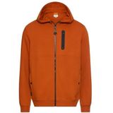 camel active - Sweatjack - Kaneel - Met Capuchon