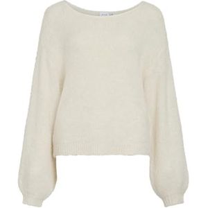 Vimarley L/S gebreide trui, Egret, S