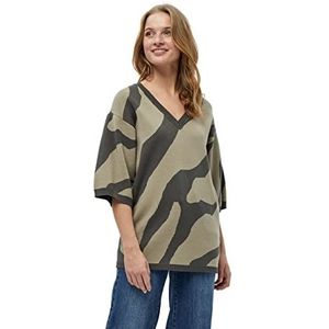 Desires Dames Jacobe V-hals Winter Twig Zand Print S